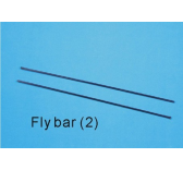 EK1-0232 - barre de bell (flybar) - Esky - honey bee cp - 000215 / EK1-0232