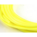 Durite silicone jaune fluorescent 2mm au metre lineaire