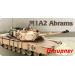 Char radiocommande M1A2 Adrams - Kaki de la marque modelisme Graupner. - 90037