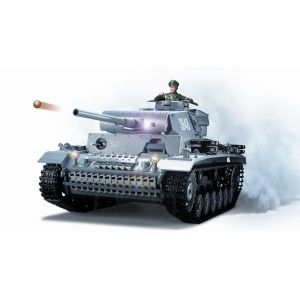 Char d assault RC 1/16 Panzerkampfwagen III complet - 3848-1
