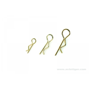 Clips carro 1/8 Or Large 45 (10) - GF-0410-020