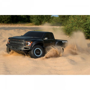 Voiture RC TRAXXAS - Ford F-150 Raptor 2017 Brushed TQ 2.4Ghz ID RTR 1/10 - TRX58094-1