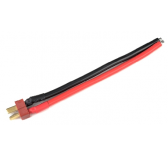 Connecteur avec cable - Deans - Contact or - Connecteur Male - 12AWG Cable silicone - 10cm