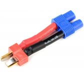 Adaptateur Deans Male <=> EC-3 Male - 12AWG Cable silicone - GF-1301-100