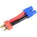 Adaptateur Deans Male <=> EC-3 Male - 12AWG Cable silicone - GF-1301-100
