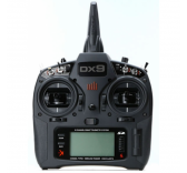 RC Emetteur DX9 Mode 2 Black  - SPMR9910EU