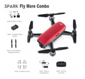 DJI SPARK Drone  Magma ROUGE  Fly More Combo
