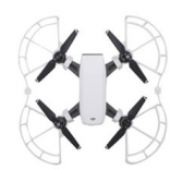 Protections d helices + rehausseurs atterrissage blancs Spark DJI