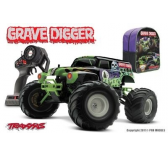 Modelisme voiture - Grave Digger Monster Jam 1/16 - Voiture radiocommandee Traxxas - TRX-7202A