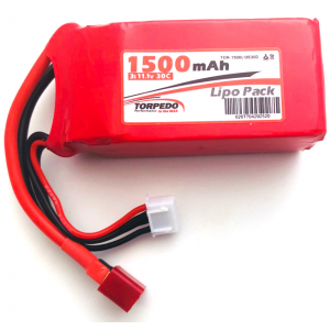 Batterie Lipo 1500mAh 3S 11.1V 30C Dean