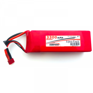 Batterie Lipo 5200mAh 4S 14.8V 45C Dean Hardcase Car  - TOR-5200LI4S45HCD