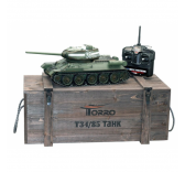 CHAR RC T34/85 Pro-Edition Green 1/16 BB 2.4GHZ - 1112400400