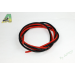 Fil silicone AWG8-6.03 Rouge + Noir (2x1m) A2PRO