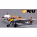 Warbird RC FMS BF-109 XL V2 PNP 1400mm (Marron) - FMS-FMS046BR-FS0154B