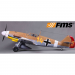 Warbird RC FMS BF-109 XL V2 PNP 1400mm (Marron) - FMS-FMS046BR-FS0154B
