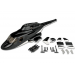 Fuselage AIRWOLF Peint Noir - T-rex 500 Align - KZ0820112TA