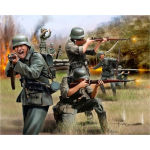 Maquette Revell - Infanterie Allemande WWII - REVELL-02598