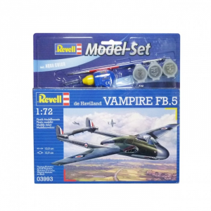 Modelisme maquettes - Model Set De Havilland Vampire FB.5 - Revell - REVELL-63993