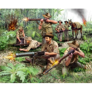 Maquette revell - Infanterie Anzacs WWII - REVELL-02529