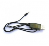 Cordon de charge USB pour helicoptere radiocommande Flash back de la marque modelisme Acme avec sortie Pin ronde (5v). - AA0121