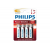 Piles AA LR6 Alkaline PHILIPS (x4) - 3171-5510602