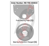 ND-YS5-AS4019 Plaque de roulement avant Stingray 500 - Curtis Youngblood - ND-YS5-AS4019