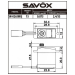 Servo Micro SAVOX SH-0265MG numerique MG