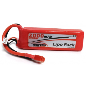 Batterie Lipo 2S 2000mAh 7.4V