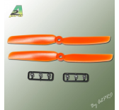 Helice Gemfan Slow Fly propulsive orange  6 x 3 CW (2 pcs)