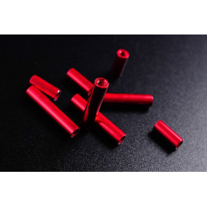 Tubes aluminium rouge 10mm - 2000101