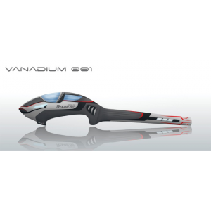 Speed Fuselage Vanadium Grey T-rex 450L Dominator Align - HWA-SPT450L-IDEA05