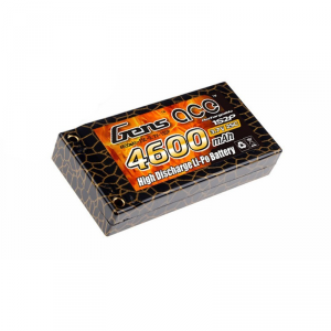 Gens Ace 4600mAh 3.7V 25C 1S2P HardCase Lipo Battery11#