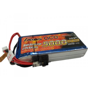 Gens Ace 5000mAh 7.4V RX/TX 2S1P Lipo Battery Pack - B-RX/TX-5000-2S1P