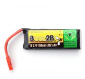 Batterie Lipo 1s 3.7V 750mAh 35C pour Gal. Visitor 6 - Dromida Omnius