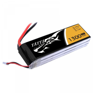 TATTU 1300mAh 11.1V 45C 3S1P Lipo Battery Pack