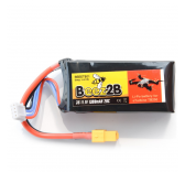 Batterie Lipo 3S 11.1v 1300mAh 20C pour eTurbine TB250 & FPV racer - BEEETB01