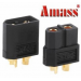 Amass XT60 Bullet Connector Plugs For RC Battery Motor Black