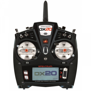 Radiocommande Spektrum 20 voies DX20   recepteur AR9020   valise Alu - SPM20000EU