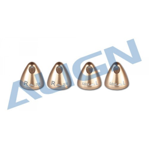 M425001XVT Ecrous d helices MR25 alu Champagne Gold - Align - M425001XVT