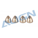 M425001XVT Ecrous d helices MR25 alu Champagne Gold - Align - M425001XVT