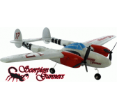 P-38 XL Team Scorpion Gunners AirAce Pro RTF - AA4006
