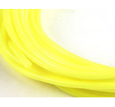Fluorescent yellow silicone hose 2mm per linear meter