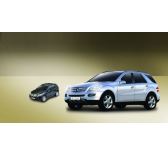 Mercedes ML 1:64 Noir - JAM-403895