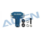 H45111T - Moyeu de rotor alu bleu - 450 Flybarless - H45111T