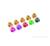 Ecrou Hex Bloq. Flasque M3 Or (10) - GF-0401-030