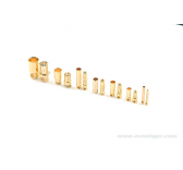 Connecteur Or 3.5mm M+F (8) - GF-1000-002