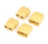 Gold connector Xt 60 M+F (4) - GF-1003-001