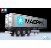 Container semi-trailer Scale: 1/14