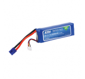 2200mAh 3S 11.1V 30C LiPo, 13AWG EC3