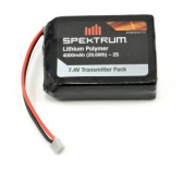 Lipo transmitter battery 7.4v 4000 mah DX8 Spektrum